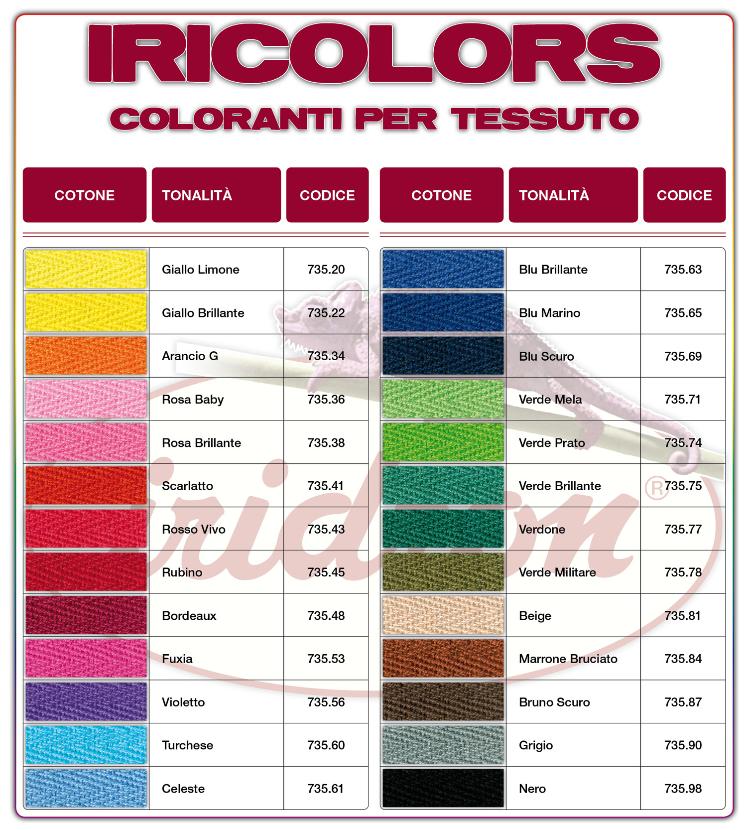 Colore per tessuti, colori asst., 15x500 ml/ 1 conf. [HOB-34140